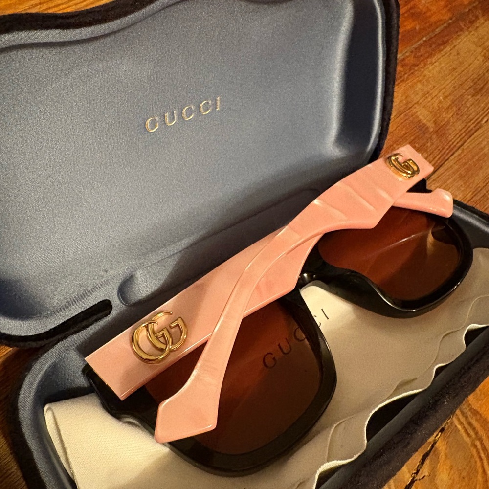 Gucci Sunglasses Pink&Black - Picture 3 of 6